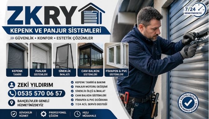 Bahçelievler Panjur Tamiri